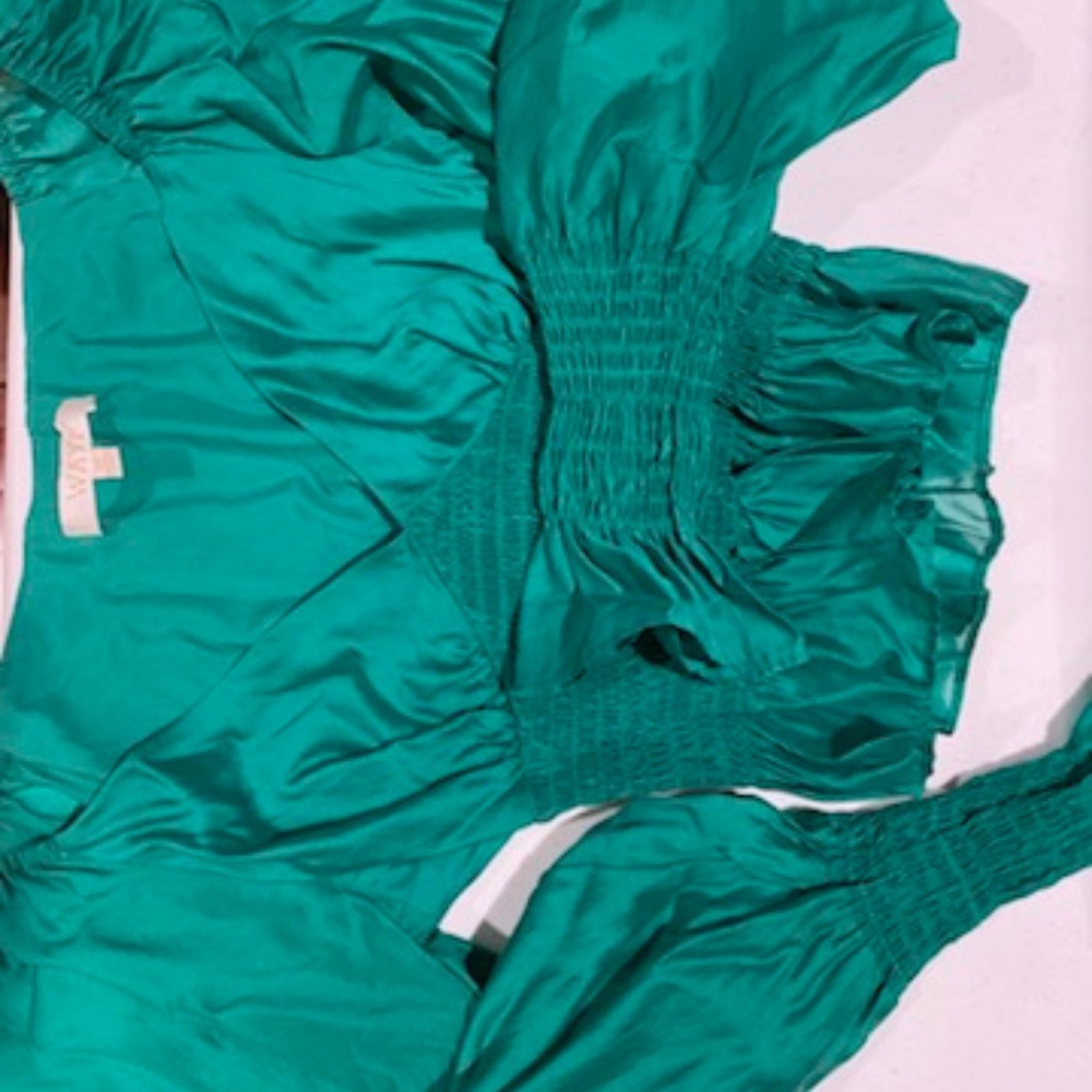 Wayf blouse, green, XS